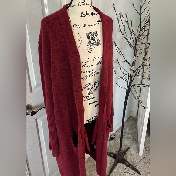 Sold - Sold - NWT- Treasure & Bond Deep Red/Orange Open Front - Picture 15 of 15